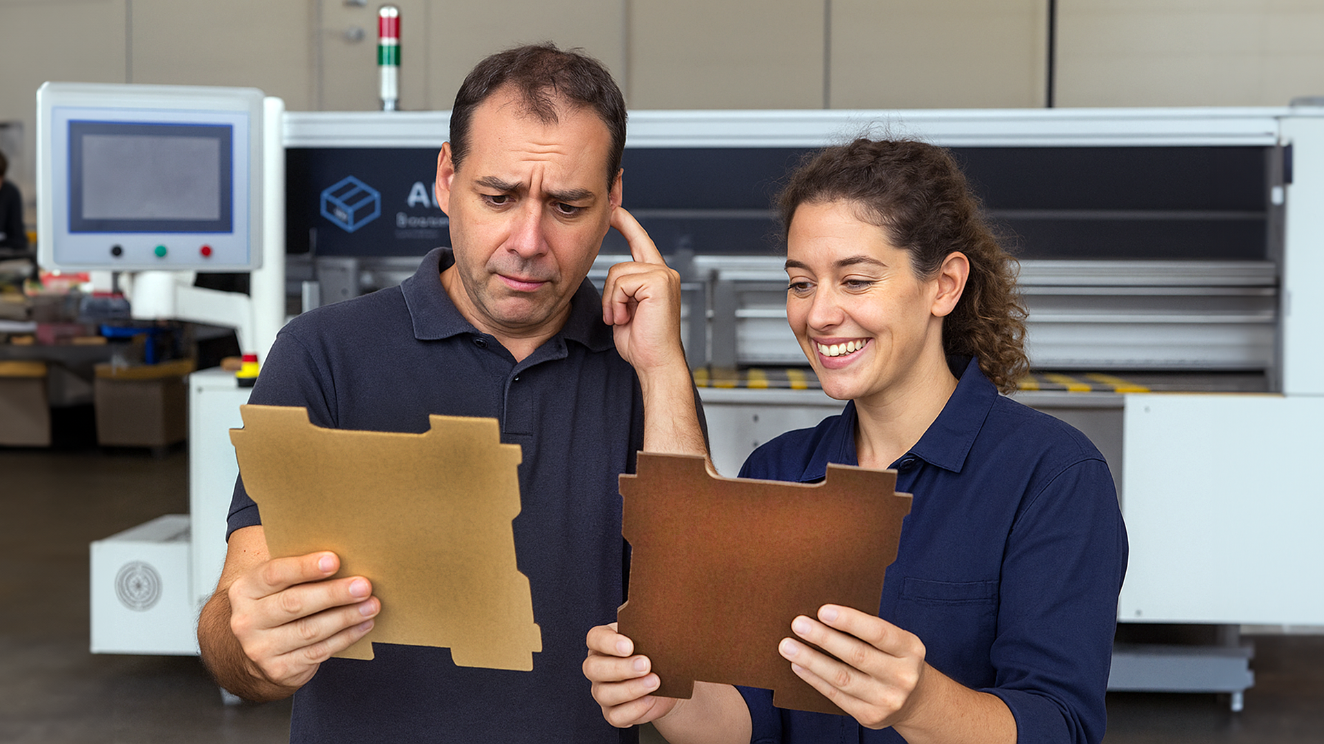 Por que minhas caixas de papelão vêm em tons diferentes? Por que minhas caixas de papelão vêm em tons diferentes?