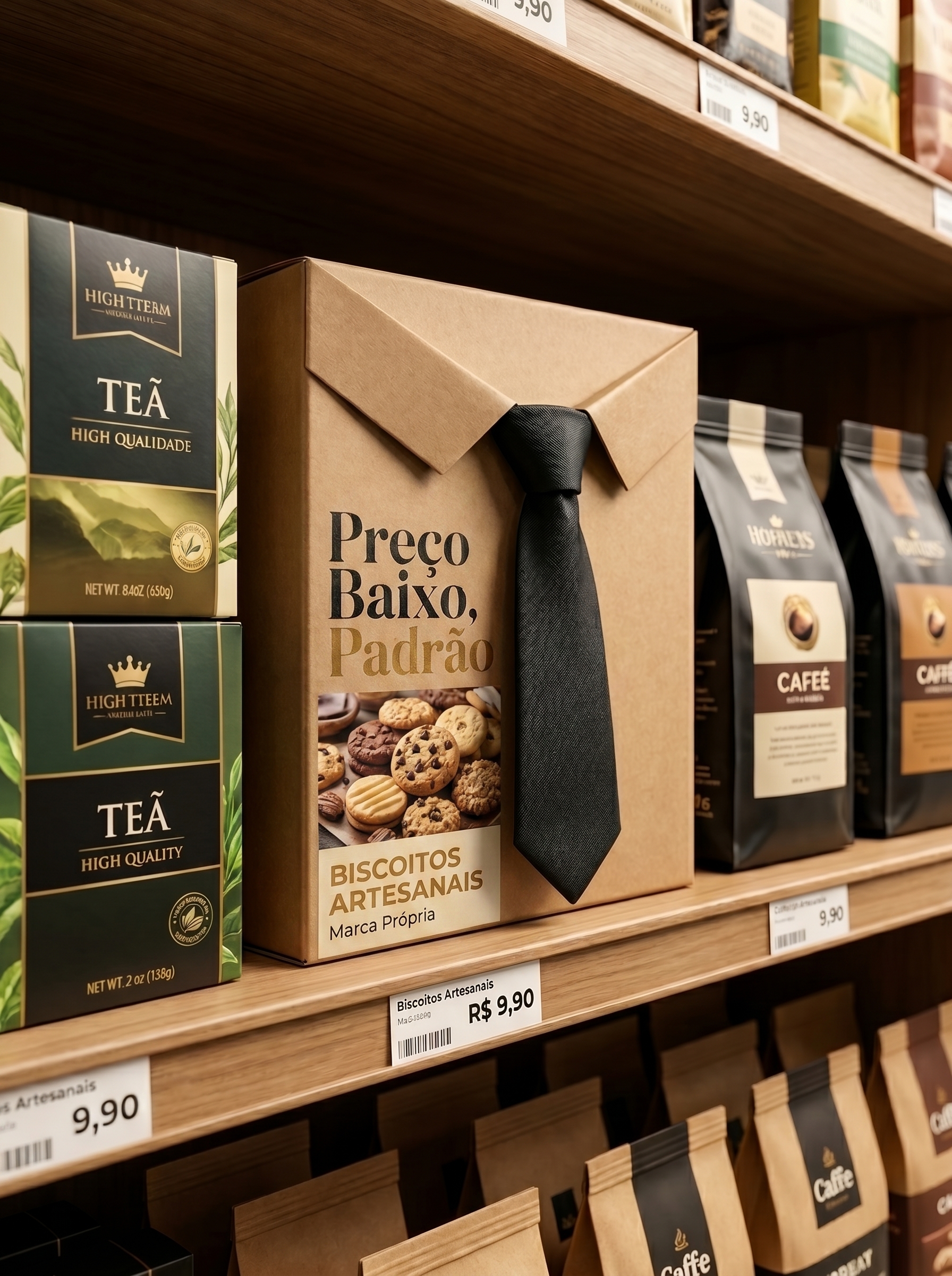 Embalagem para produtos baratos