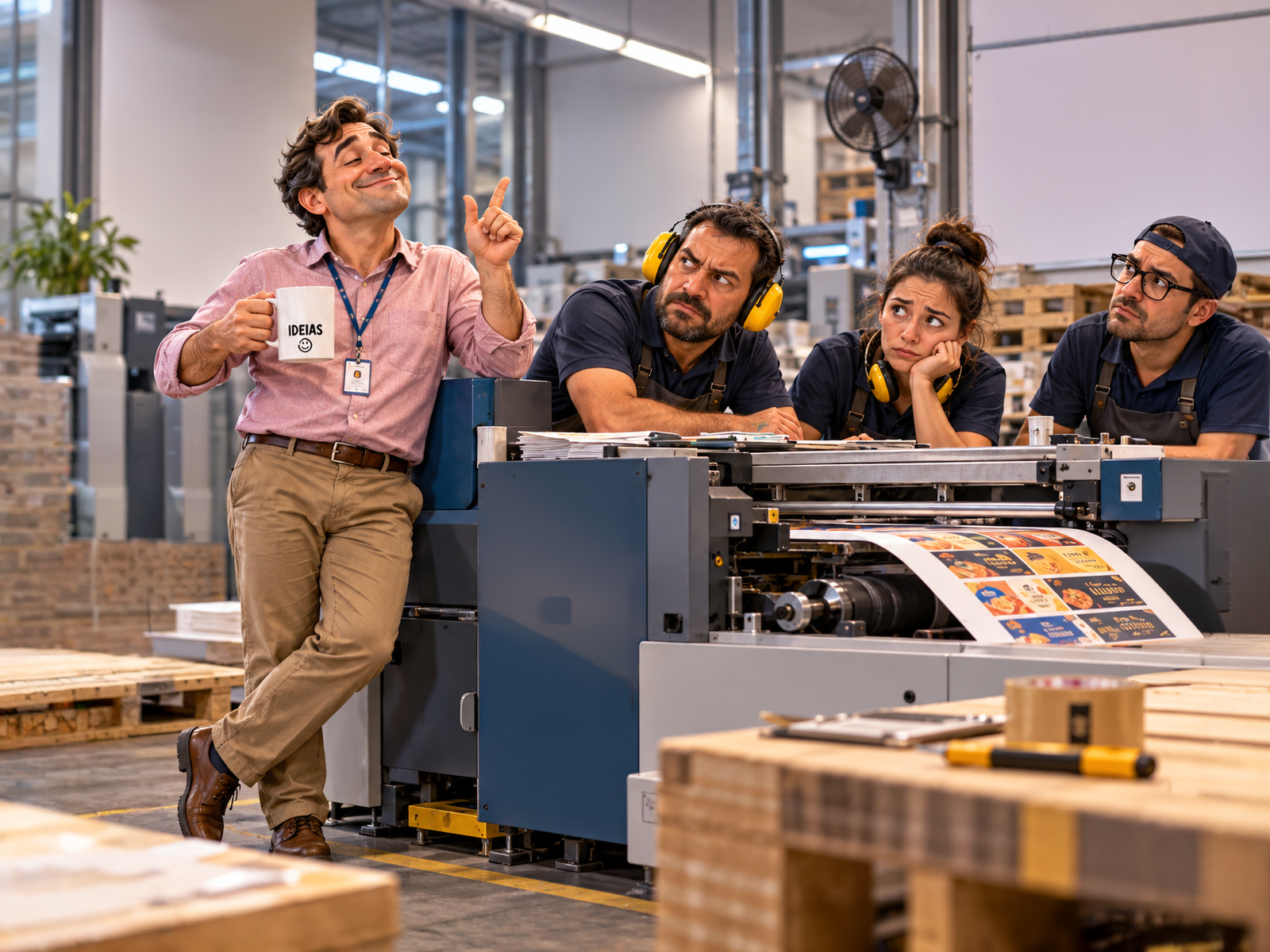 Toda empresa tem o especialista em dar palpite sem operar nada Toda empresa tem o especialista em dar palpite sem operar nada