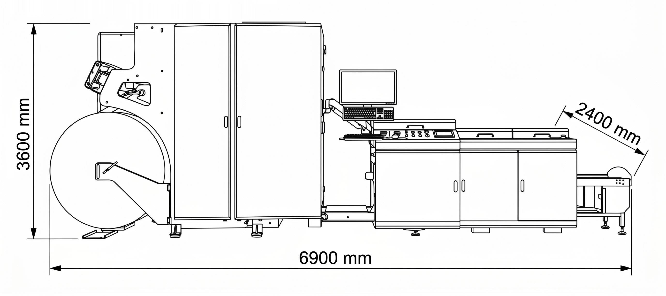 BookFlex 440 - Impressora Digital Inkjet Editorial Roll to Sheet