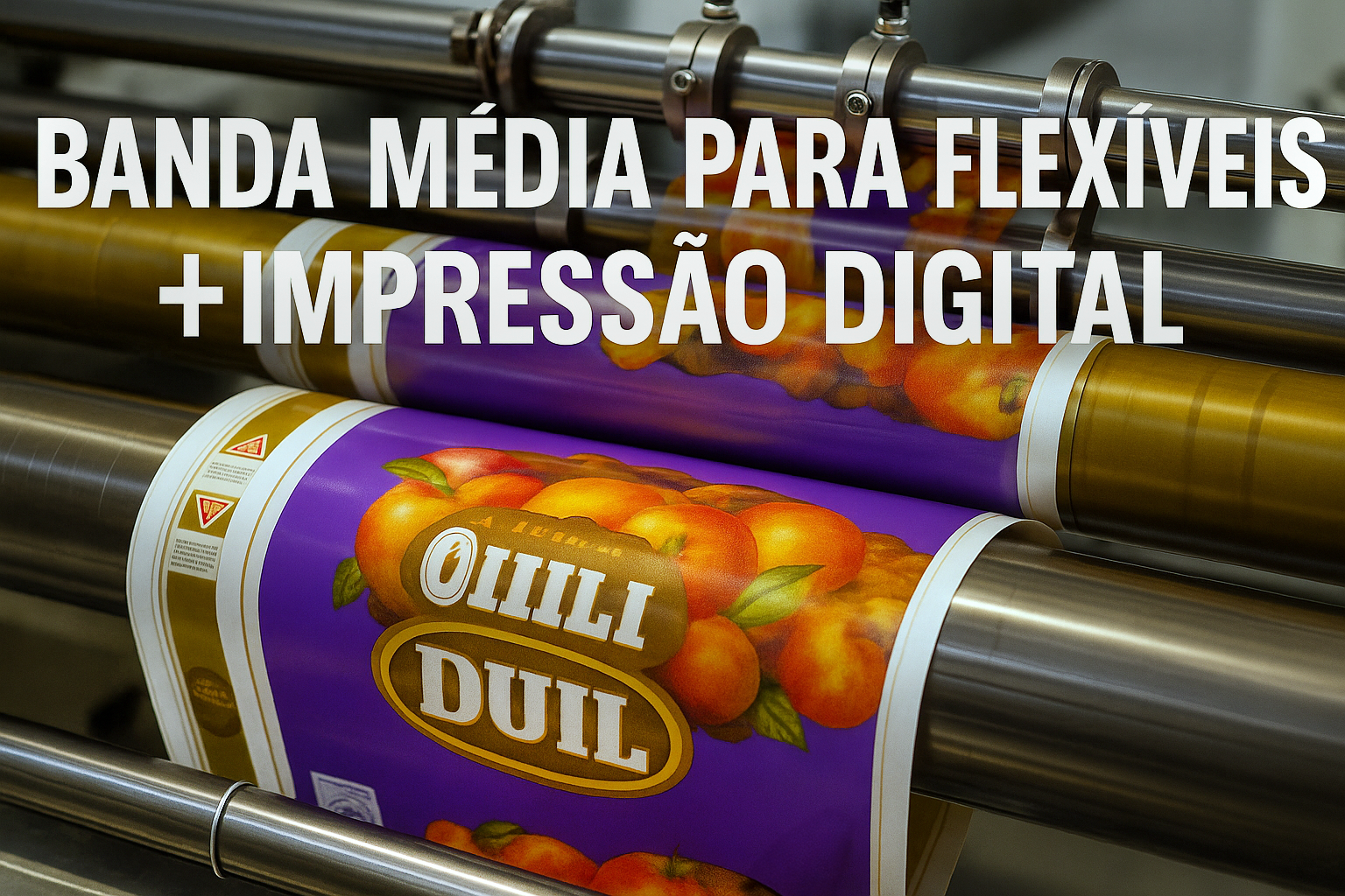 Flexíveis em Alta com Banda Média e Impressão Digital 