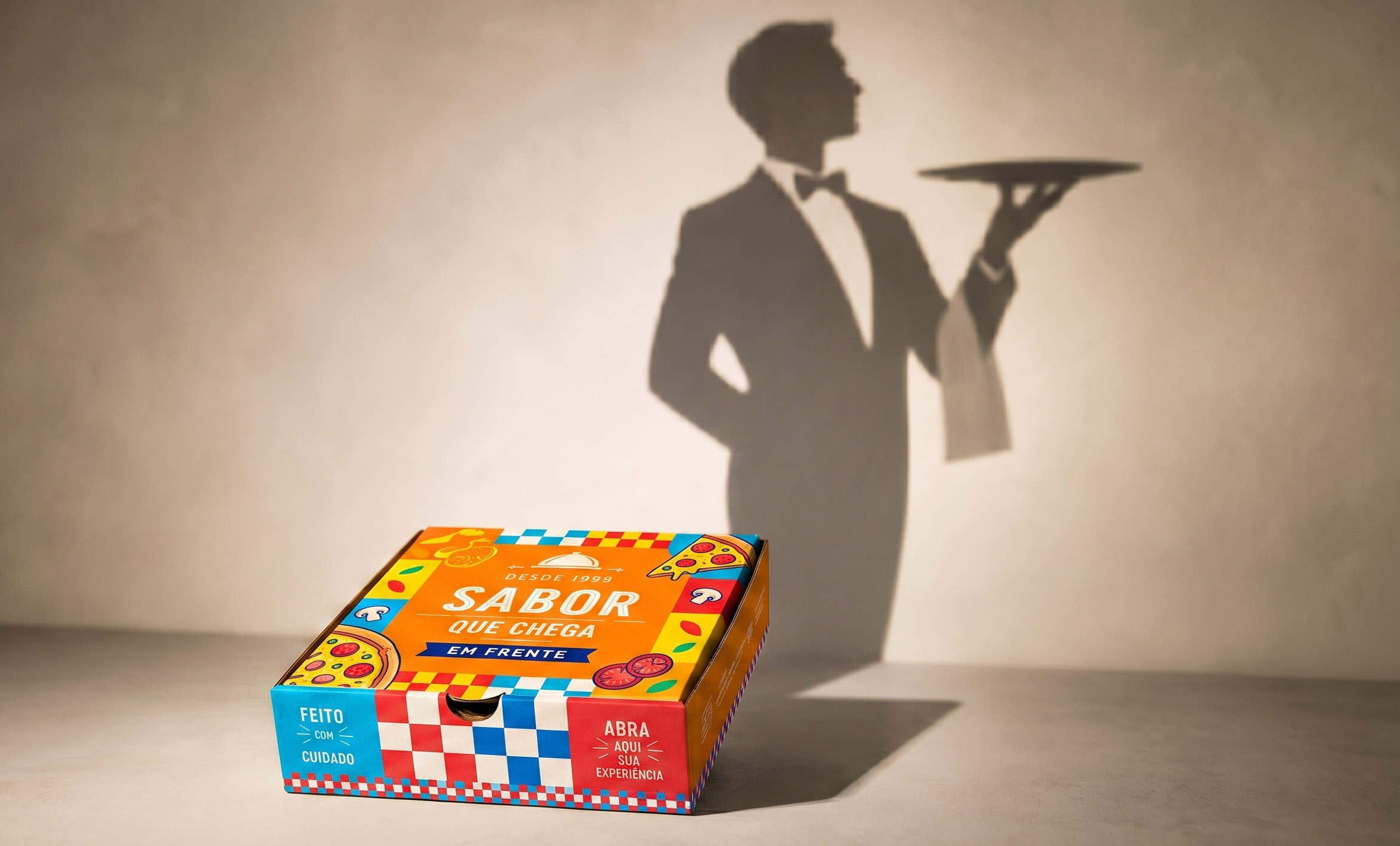No delivery, a caixa é o garçom