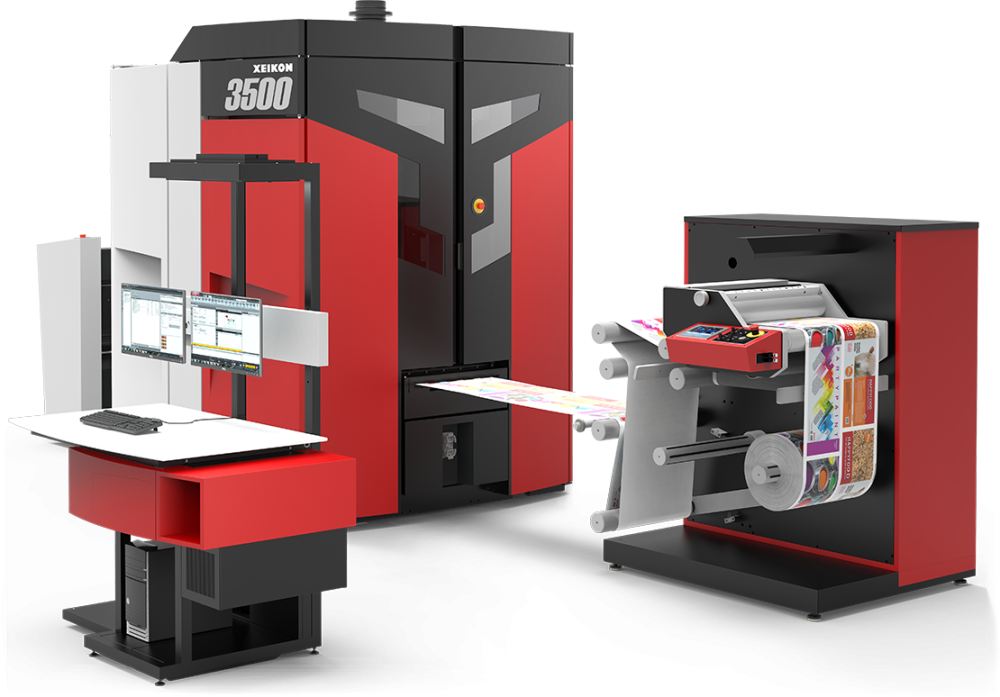 Xeikon 3500 - HTL - Heat Transfer Label - Transferência Térmica