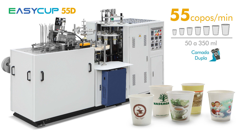 EasyCup 55D - Formadora de Copos de Papel