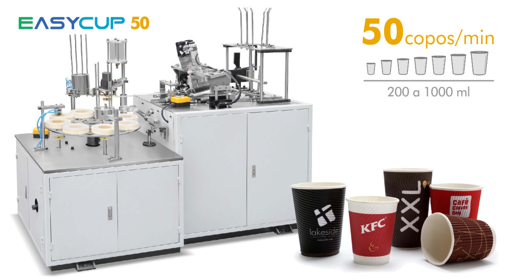 EasyCup 50 - Formadora de Copos de Papel