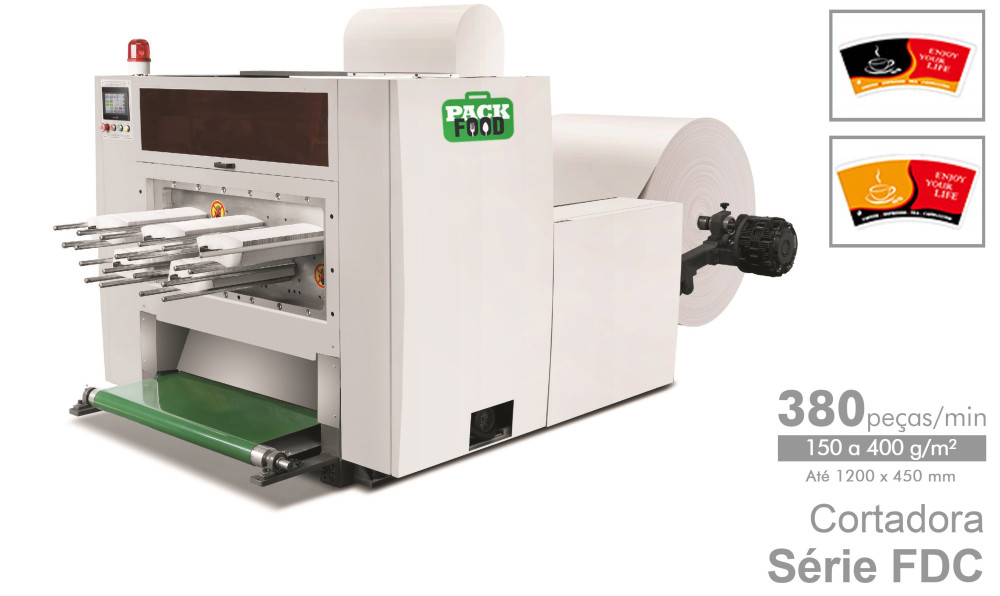 Apolo - PackFood - Máquinas de Embalagens para Fast Food - Copos, caixas, tampas, pratos... de papel
