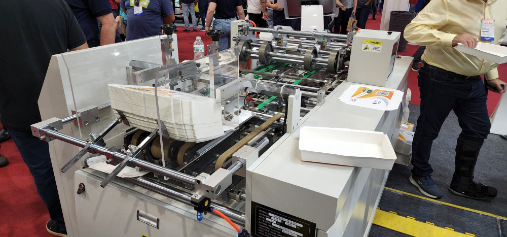 Apolo - PackFood - Máquinas de Embalagens para Fast Food - Copos, caixas, tampas, pratos... de papel