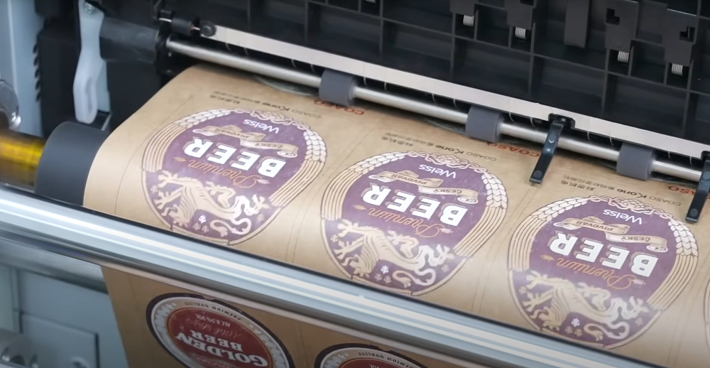 VersaPress XL+W - A Solução Econômica na Produção de Rótulos Profissionais